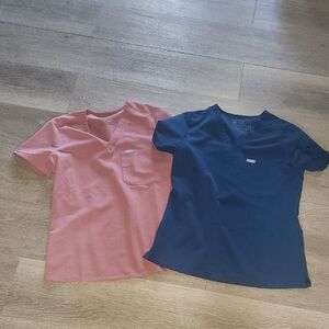 Fig Scrub Tops Size XS
